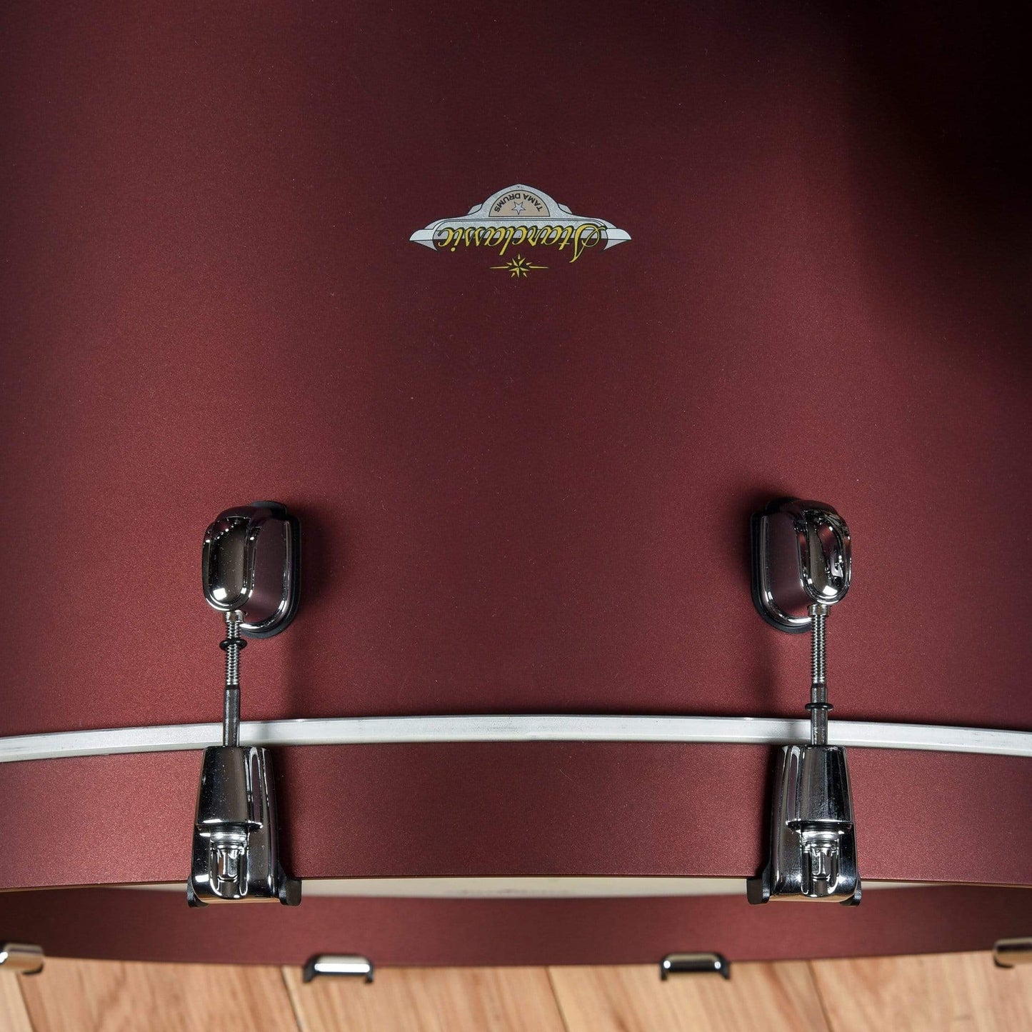 Tama Starclassic 12/16/22 3pc. Maple Drum Kit Flat Burgundy Metallic Drums and Percussion / Acoustic Drums / Full Acoustic Kits