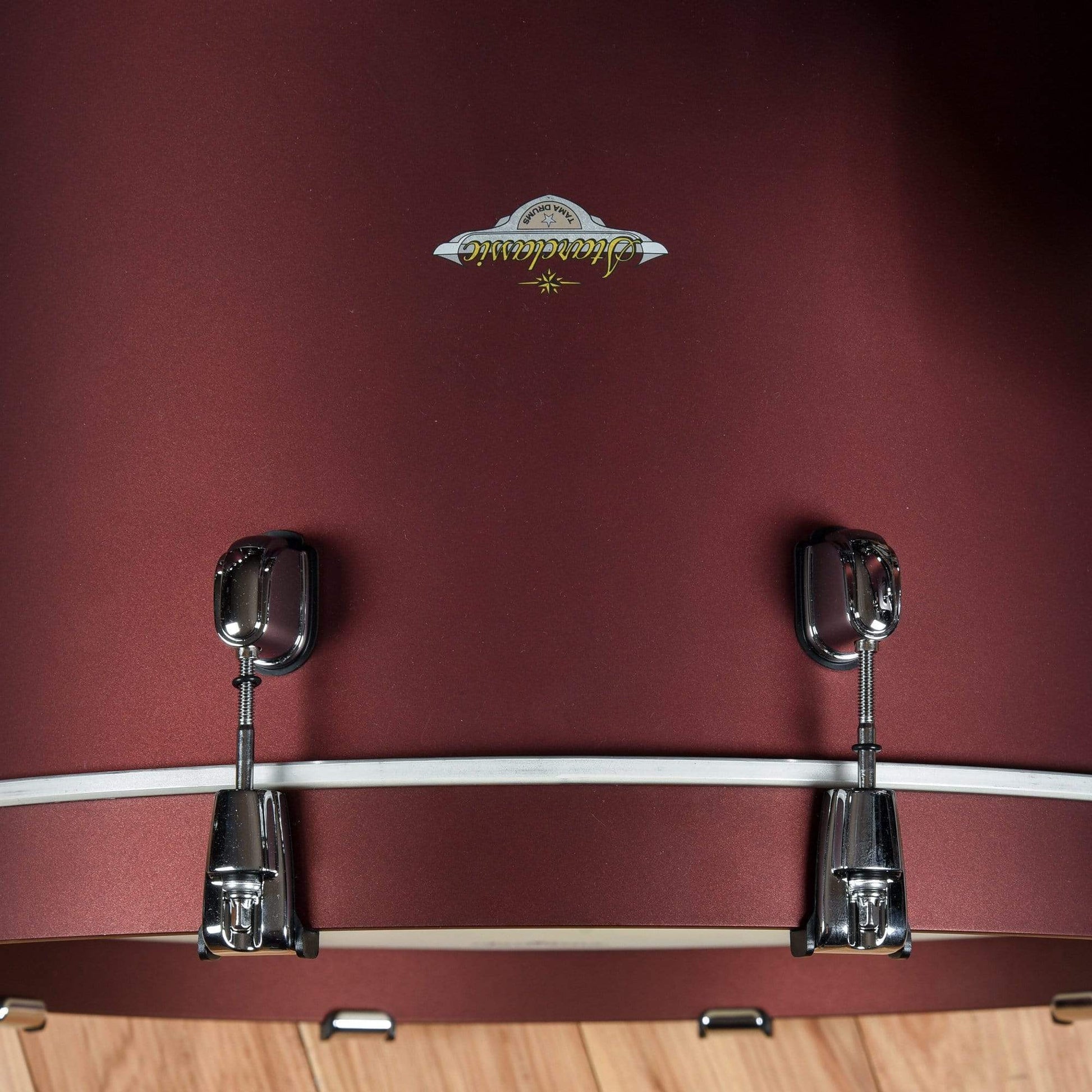 Tama Starclassic 12/16/22 3pc. Maple Drum Kit Flat Burgundy Metallic Drums and Percussion / Acoustic Drums / Full Acoustic Kits