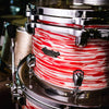 Tama Starclassic 12/16/22 3pc. Maple Drum Kit Red & White Oyster Drums and Percussion / Acoustic Drums / Full Acoustic Kits