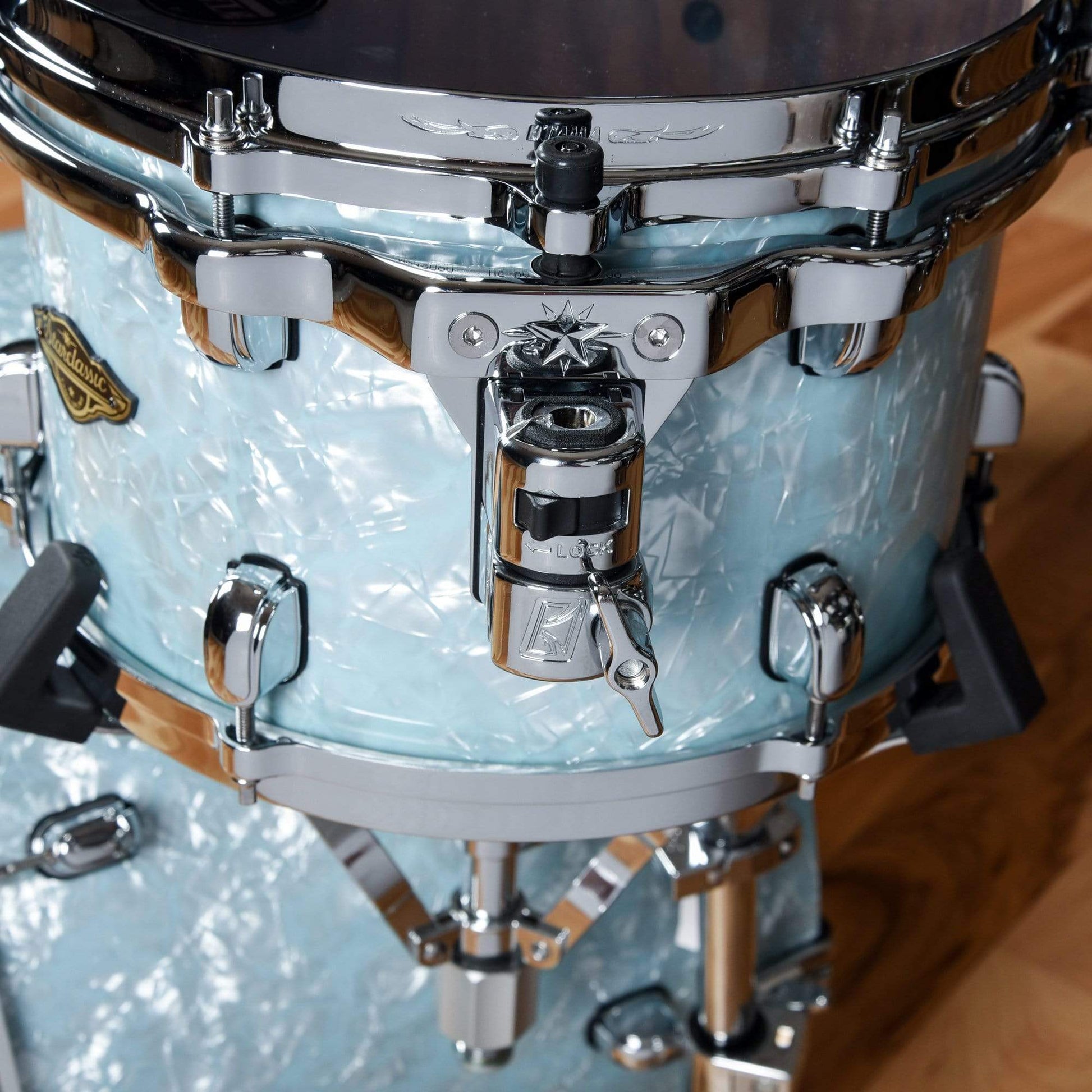 Tama Starclassic 12/16/22 3pc Walnut/Birch Drum Kit Ice Blue Pearl Drums and Percussion / Acoustic Drums / Full Acoustic Kits