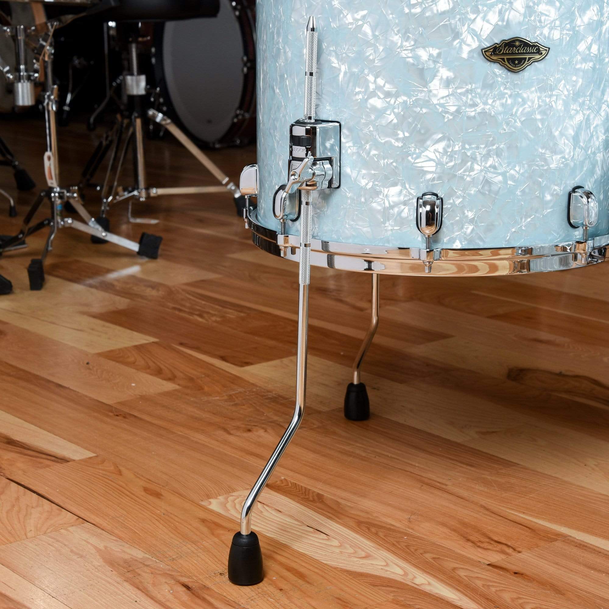 Tama Starclassic 12/16/22 3pc Walnut/Birch Drum Kit Ice Blue Pearl
