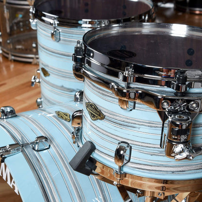 Tama Starclassic 12/16/22 3pc. Walnut/Birch Drum Kit Lacquer Arctic Blue Oyster Drums and Percussion / Acoustic Drums / Full Acoustic Kits