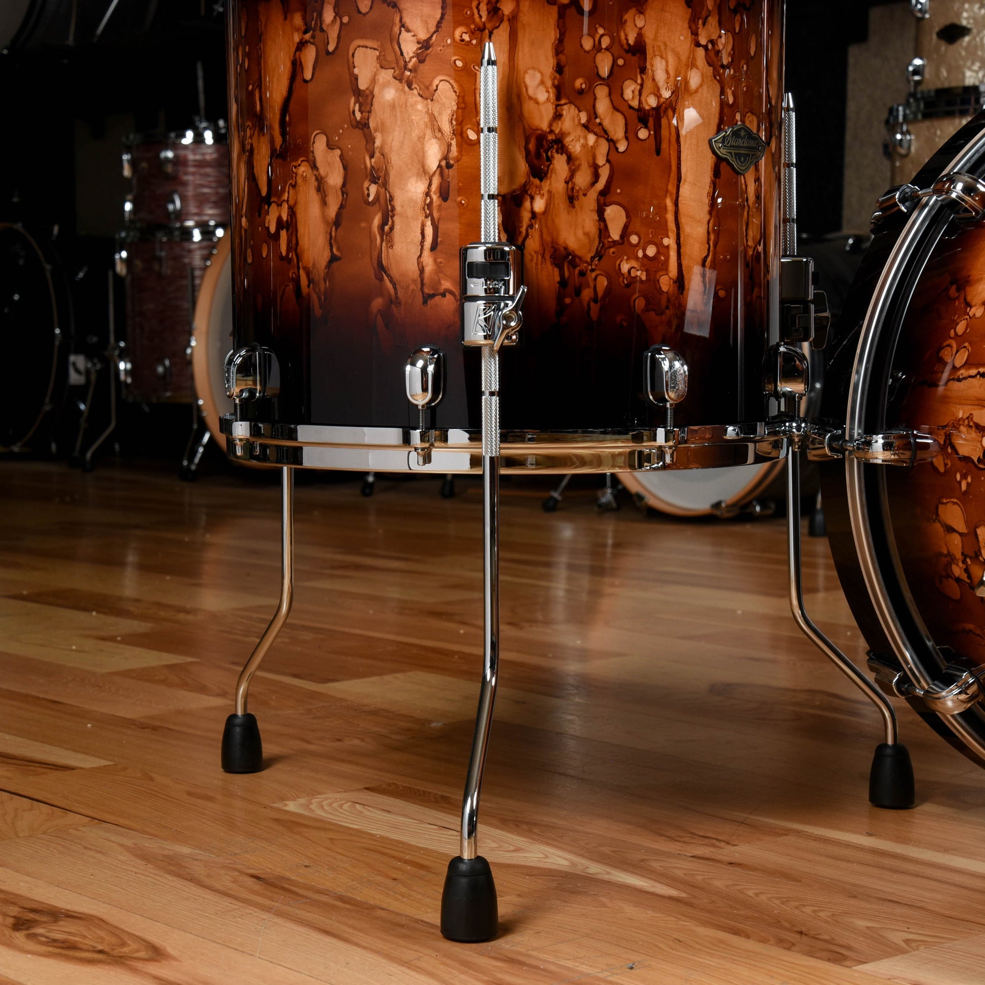Tama Starclassic 12/16/22 3pc. Walnut/Birch Drum Kit Molten Brown Burst Drums and Percussion / Acoustic Drums / Full Acoustic Kits