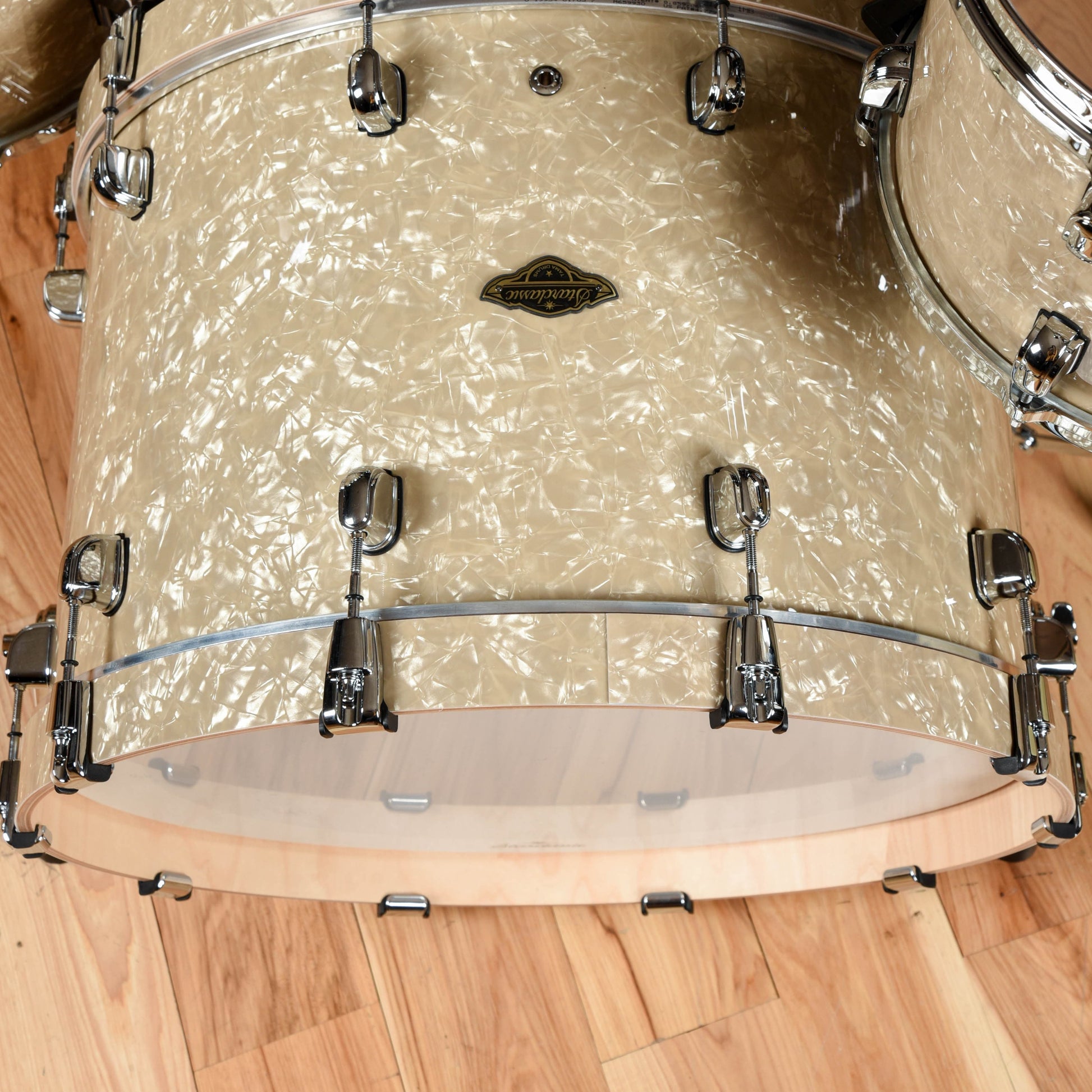 Tama Starclassic 12/16/22 3pc. Walnut/Birch Drum Kit Vintage Marine Pearl Drums and Percussion / Acoustic Drums / Full Acoustic Kits
