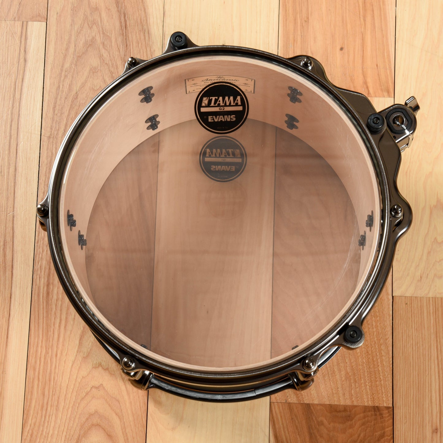 Tama Starclassic Maple 10/12/16/22 4pc. Drum Kit Flat Black Lacquer Drums and Percussion / Acoustic Drums / Full Acoustic Kits