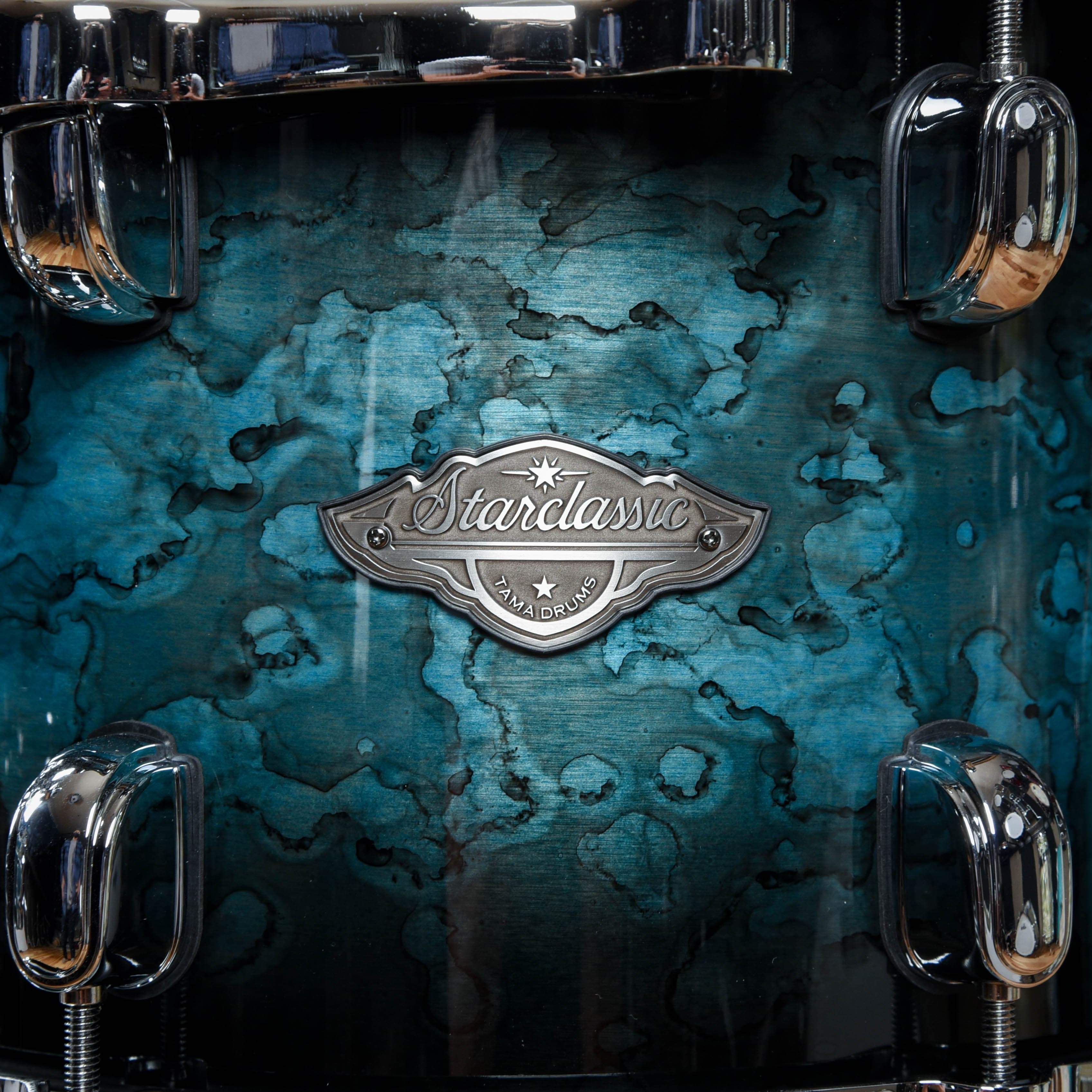 Tama Starclassic Performer 10/12/16/22 4pc. Drum Kit Molten Steel Blue Burst Drums and Percussion / Acoustic Drums / Full Acoustic Kits