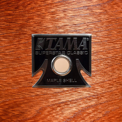 Tama Superstar Classic 10/12/16/22/6.5x14 5pc. Drum Kit Matte Auburn Elm Burst Drums and Percussion / Acoustic Drums / Full Acoustic Kits