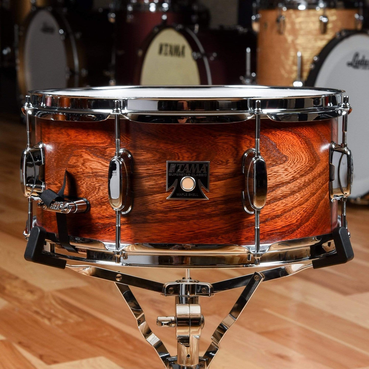 Tama Superstar Classic 10/12/16/22/6.5x14 5pc. Drum Kit Matte Auburn Elm Burst Drums and Percussion / Acoustic Drums / Full Acoustic Kits