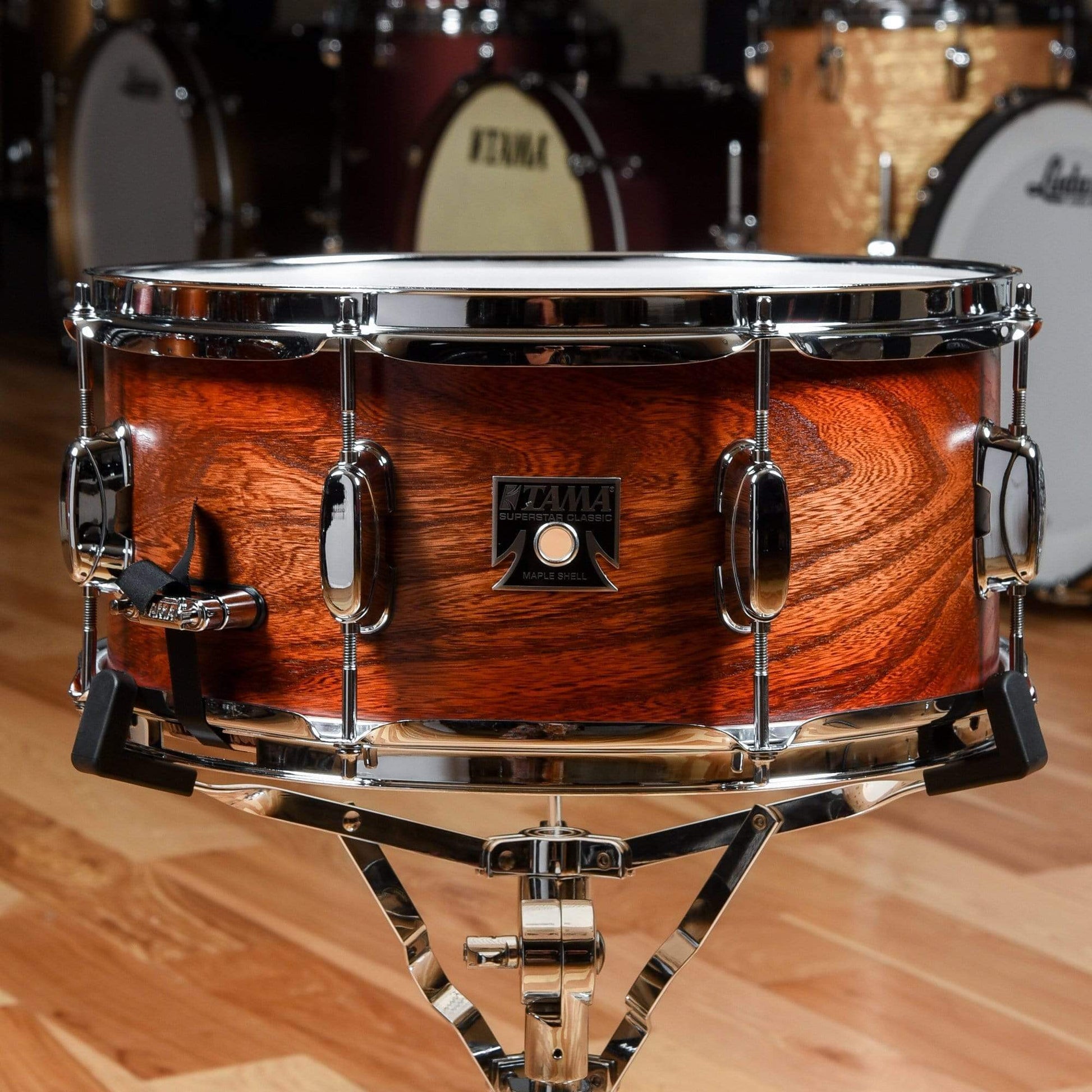 Tama Superstar Classic 10/12/16/22/6.5x14 5pc. Drum Kit Matte Auburn Elm Burst Drums and Percussion / Acoustic Drums / Full Acoustic Kits