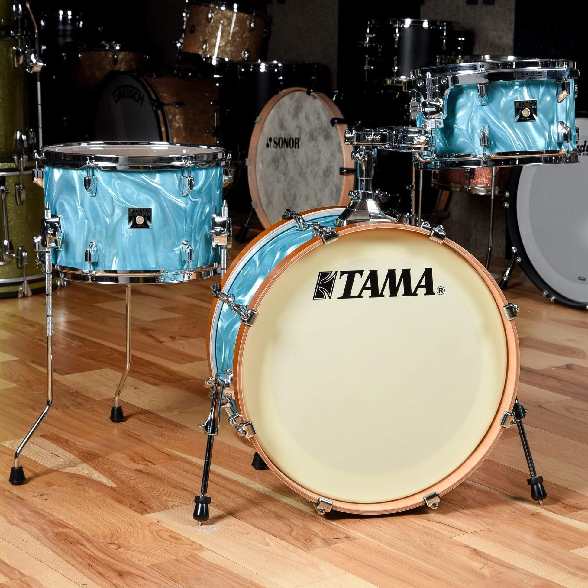 Tama Superstar Classic 12/14/20 Neo-Mod Drum Kit Turquoise