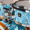 Tama Superstar Classic 12/14/20 3pc. Neo-Mod Drum Kit Turquoise Satin Haze Drums and Percussion / Acoustic Drums / Full Acoustic Kits