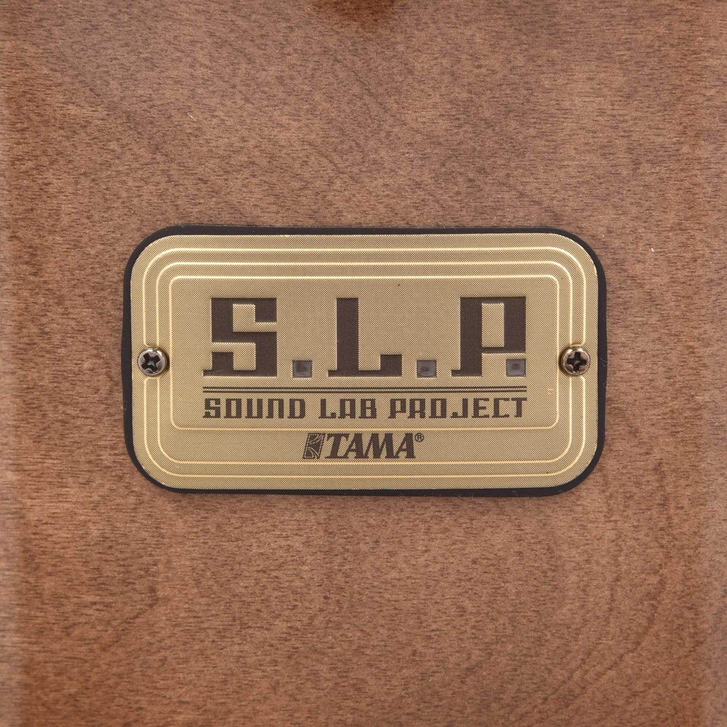 Tama 10x16 S.L.P. Duo Birch Snare Drum Natural Mocha Burst Drums and Percussion / Acoustic Drums / Snare