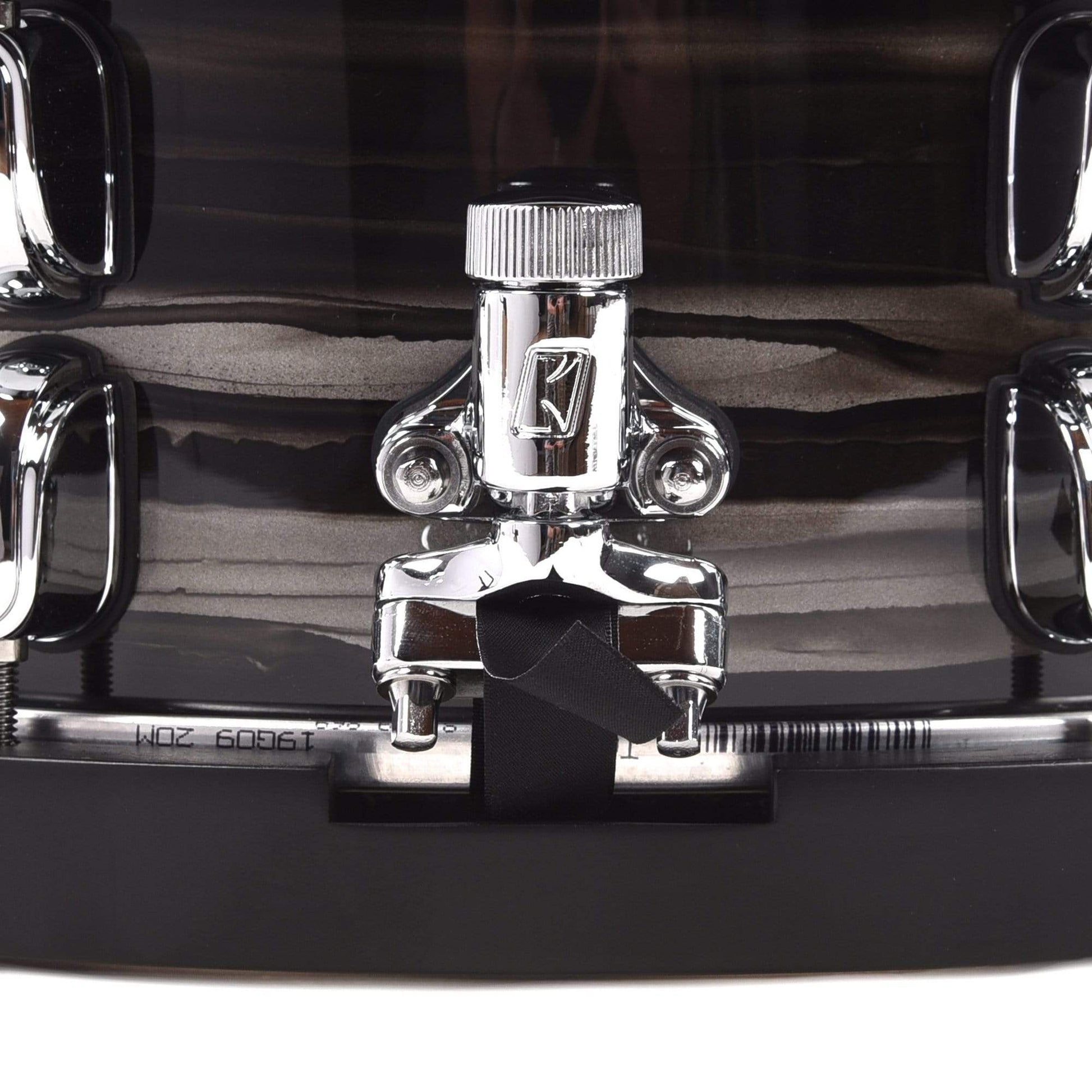 Tama 5.5x14 S.L.P. Studio Maple Snare Drum Lacquered Charcoal Oyster w/Black Wood Hoops Drums and Percussion / Acoustic Drums / Snare