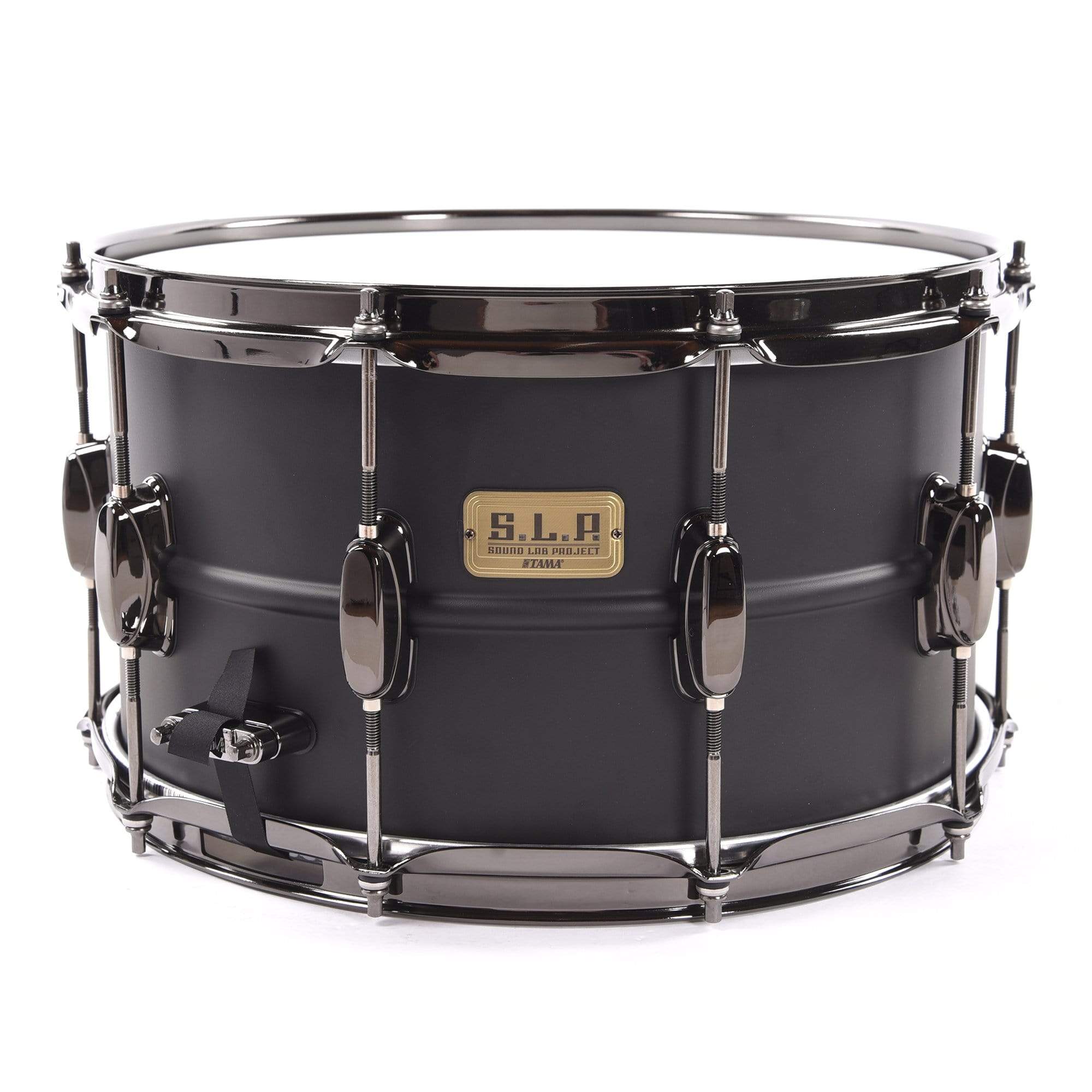 Tama 8x14 S.L.P. Big Black Steel Snare Drum Limited Edition Drums and Percussion / Acoustic Drums / Snare