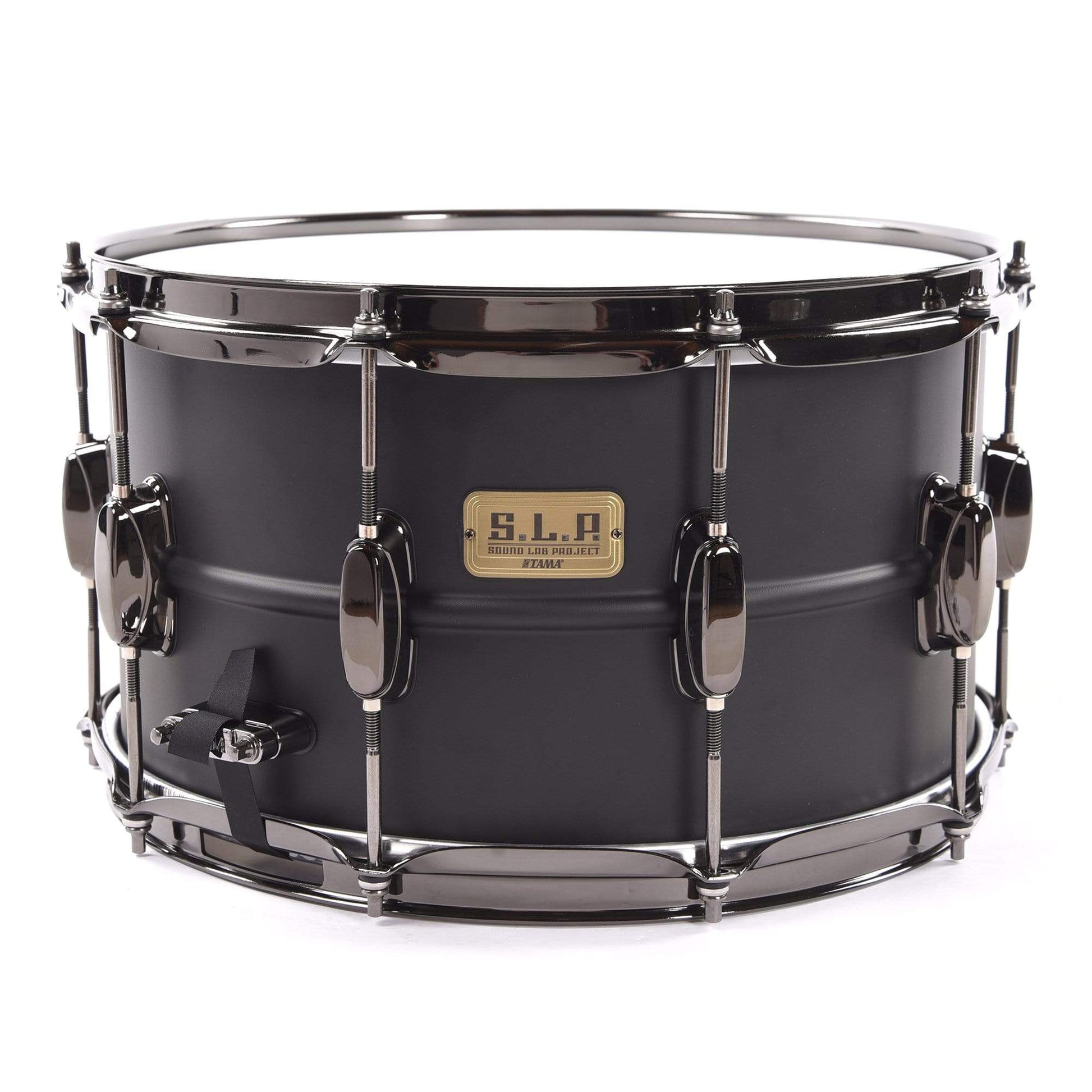 Tama 8x14 S.L.P. Big Black Steel Snare Drum Limited Edition Drums and Percussion / Acoustic Drums / Snare