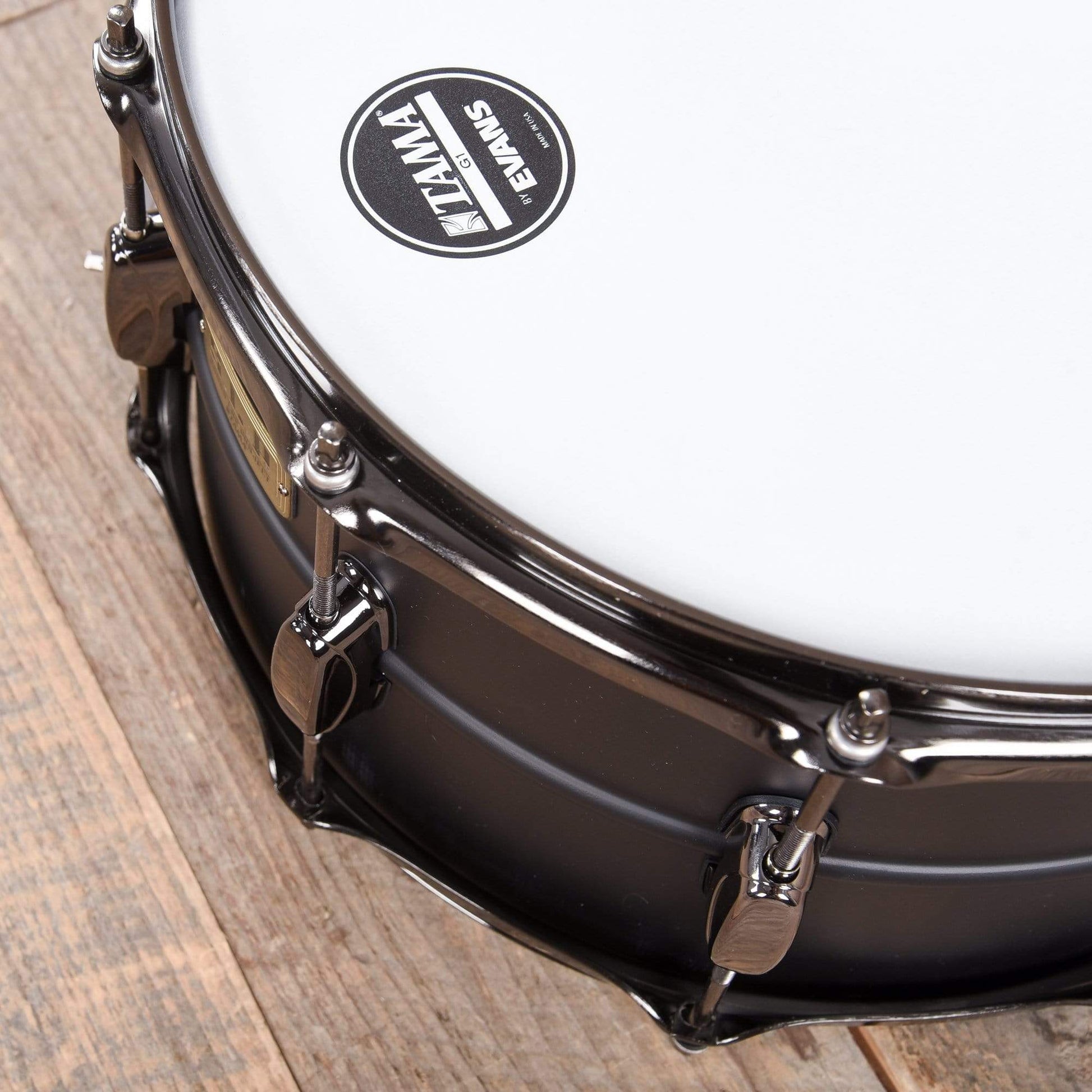 Tama 8x14 S.L.P. Big Black Steel Snare Drum Limited Edition Drums and Percussion / Acoustic Drums / Snare