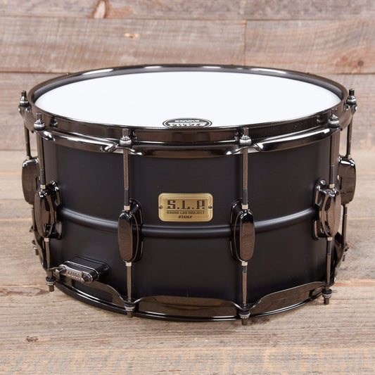 Tama 8x14 S.L.P. Big Black Steel Snare Drum Limited Edition Drums and Percussion / Acoustic Drums / Snare