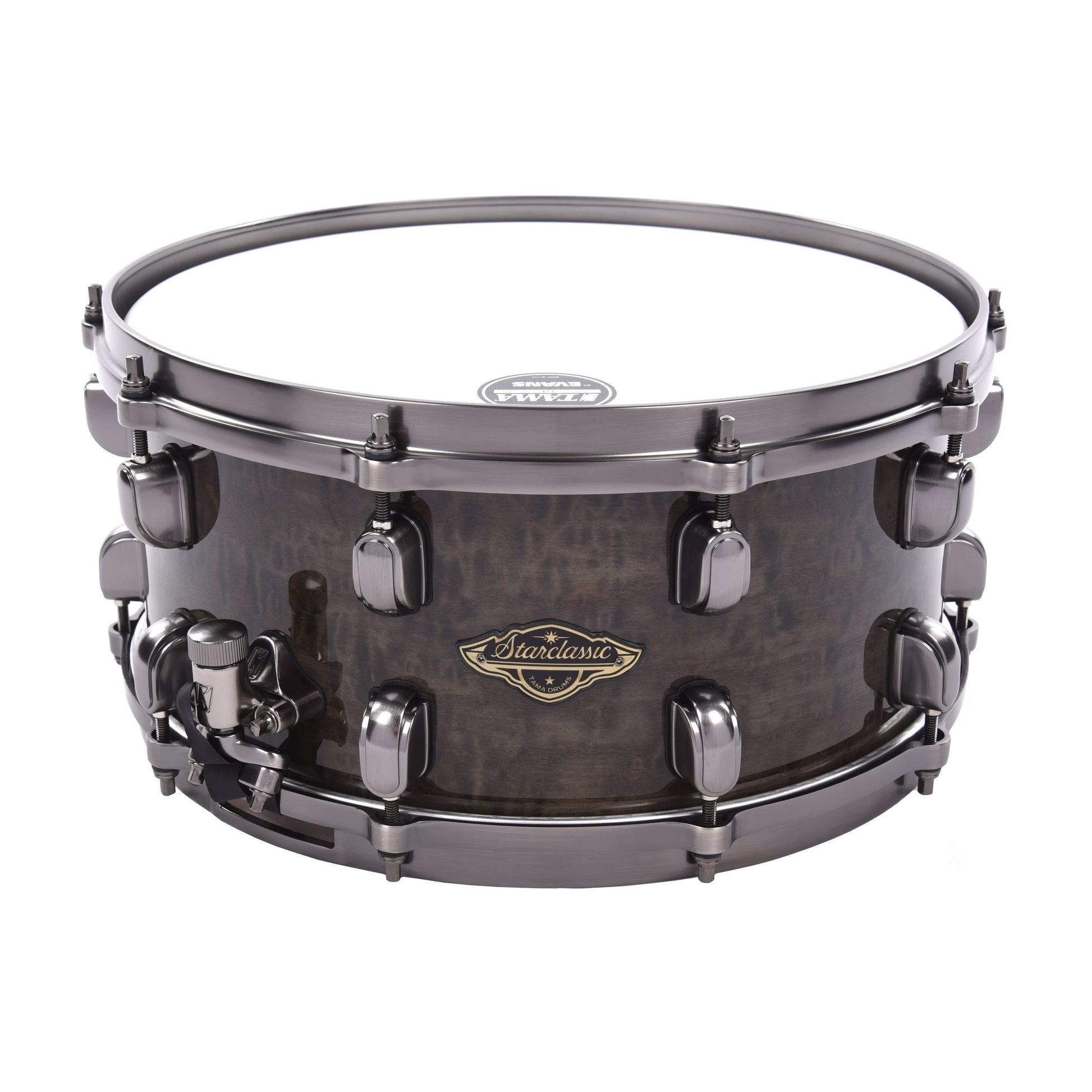 Tama Starclassic 6.5x14 Walnut/Birch Snare Drum Gloss Charcoal Tamo Ash w/Smoked Black Nickel Hardware Drums and Percussion / Acoustic Drums / Snare
