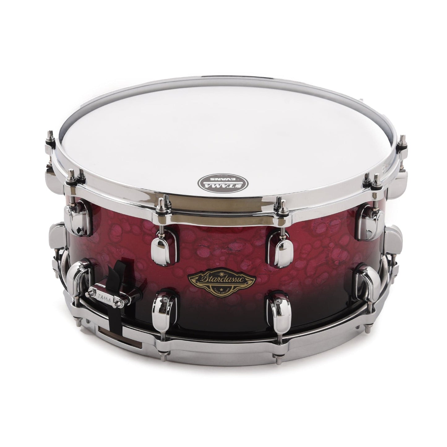 Tama Starclassic 6.5x14 Walnut/Birch Snare Drum Molten Dark Raspberry Fade Drums and Percussion / Acoustic Drums / Snare