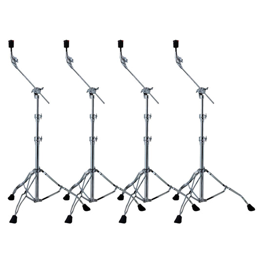 Tama HC83BW Roadpro Straight/Boom Cymbal Stand (4 Pack Bundle) Drums and Percussion / Parts and Accessories / Stands