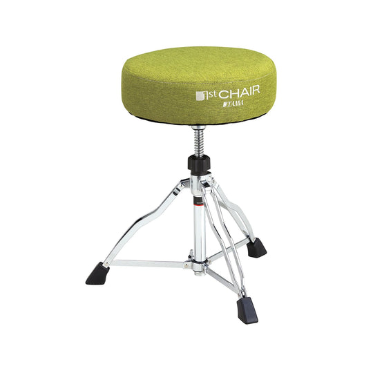 Tama HT430 1st Chair Round Rider Drum Throne Vibrant Sage Fabric Drums and Percussion / Parts and Accessories / Thrones