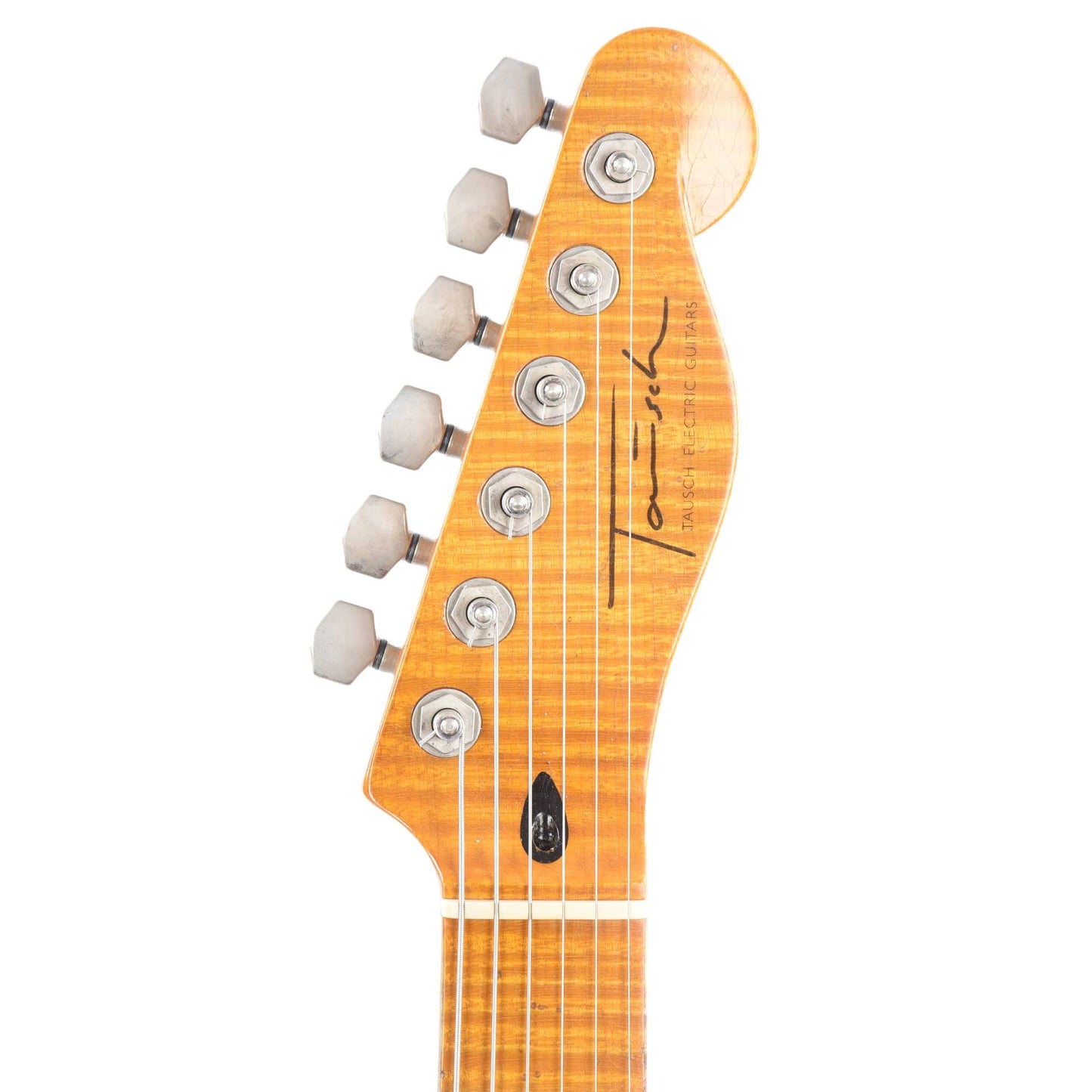 Tausch 665 Raw Deluxe Figured Maple Aged Antique Sunburst w/Tauschbuckers & Middle Single Coil Electric Guitars / Solid Body