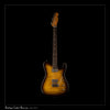 Tausch Guitars 665 RAW DeLuxe Lemon-Chocolate Burst w/Chambered Pearwood Body