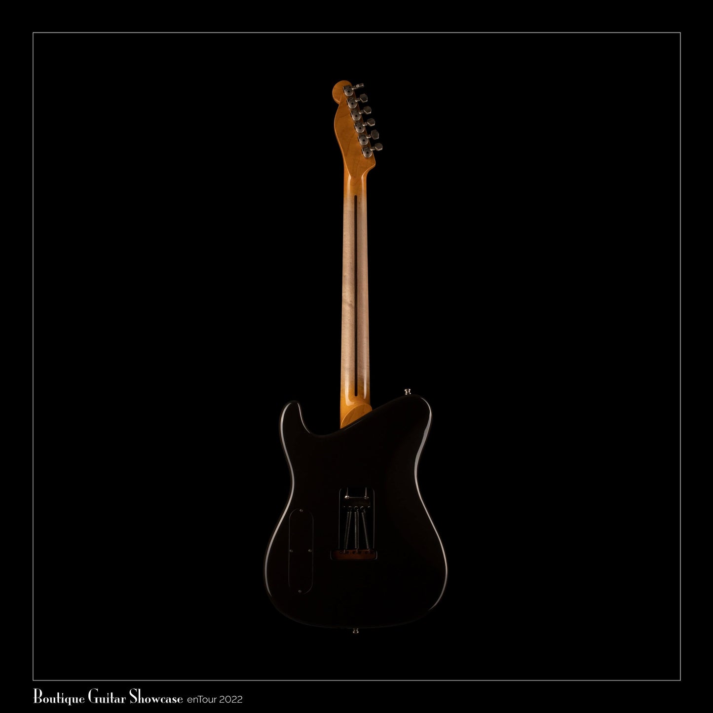 Tausch Guitars 665 RAW DeLuxe Lemon-Chocolate Burst w/Chambered Pearwood Body
