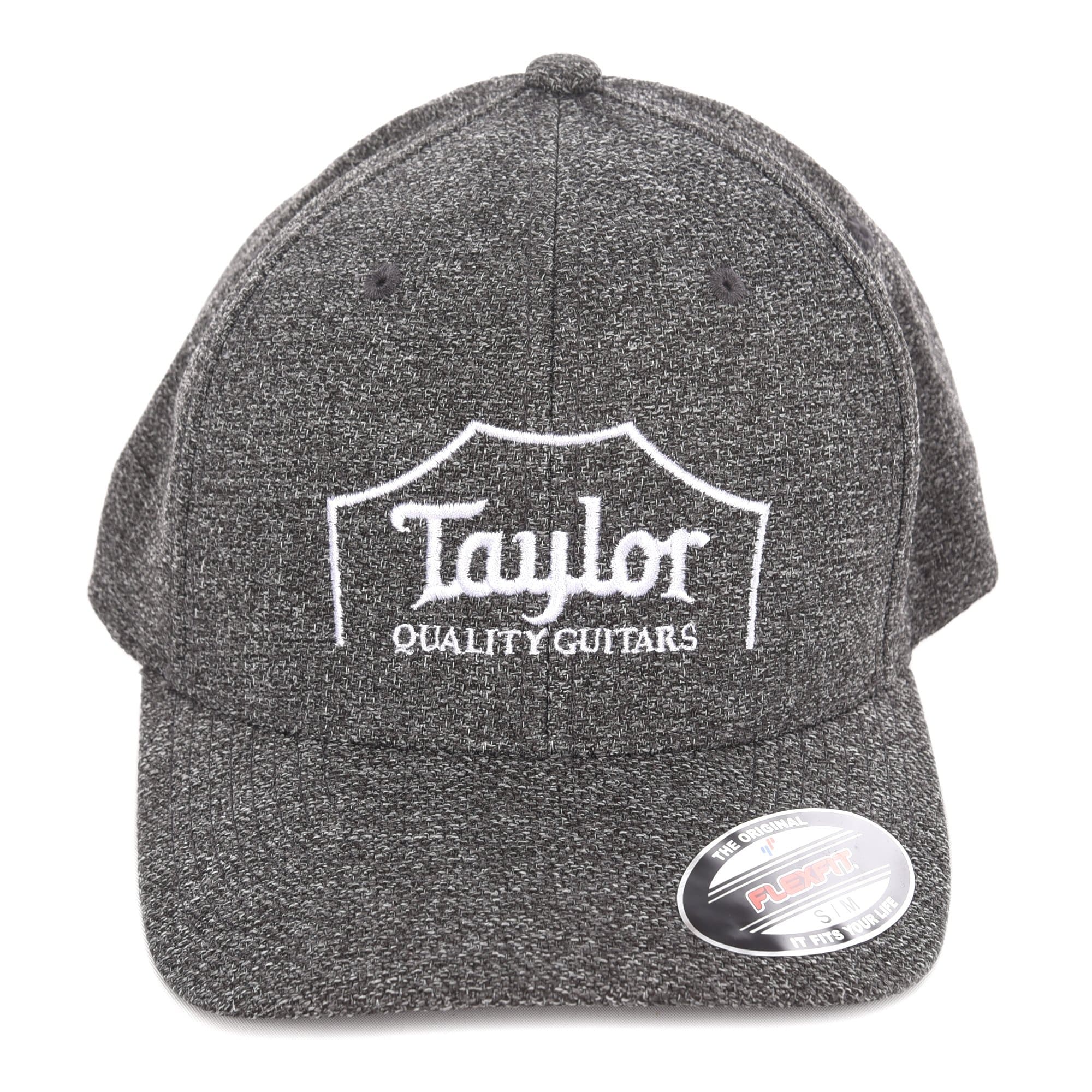 Taylor Flex Fit Cap Crown Logo Melange Heather S/M Accessories / Merchandise