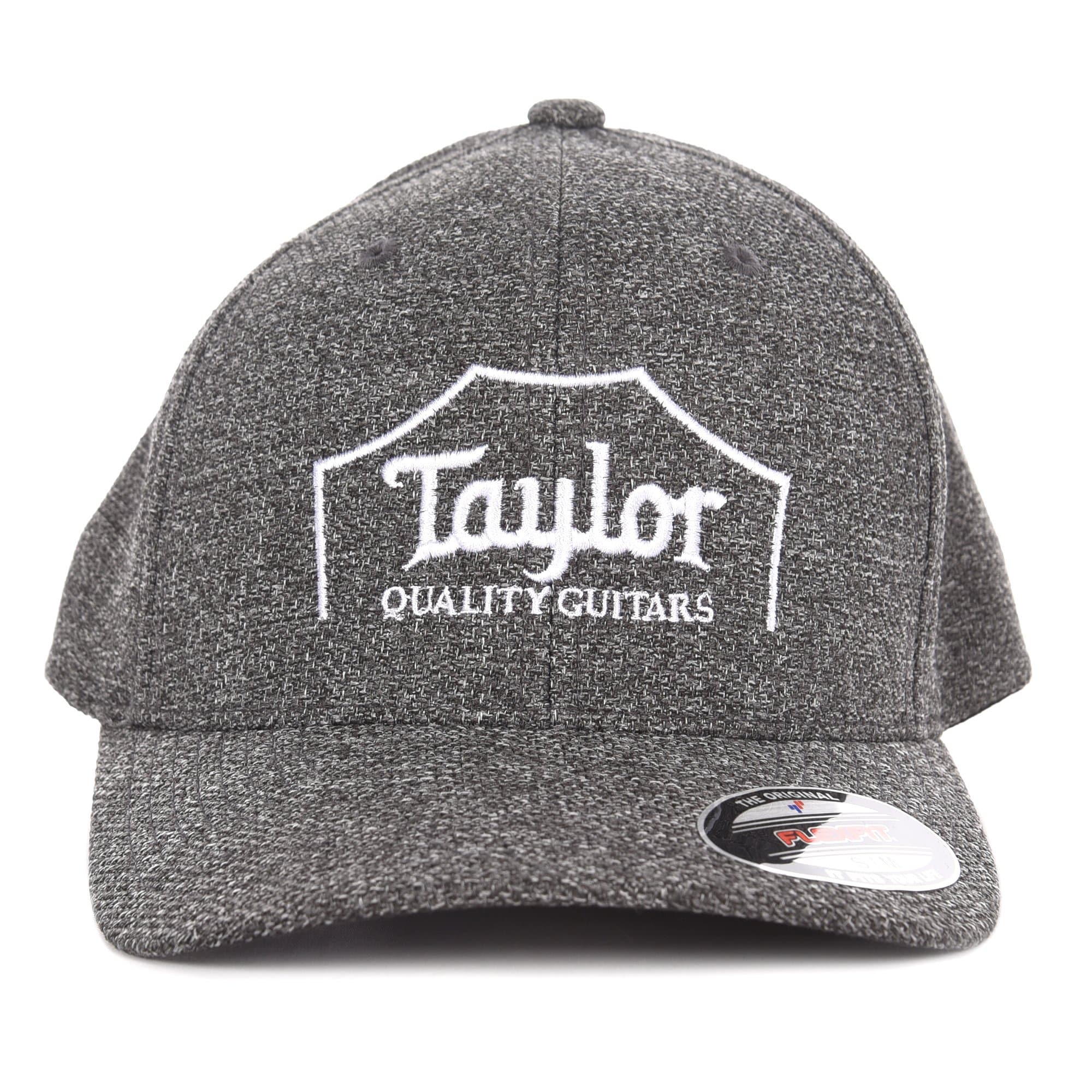 Taylor Flex Fit Cap Crown Logo Melange Heather S/M Accessories / Merchandise