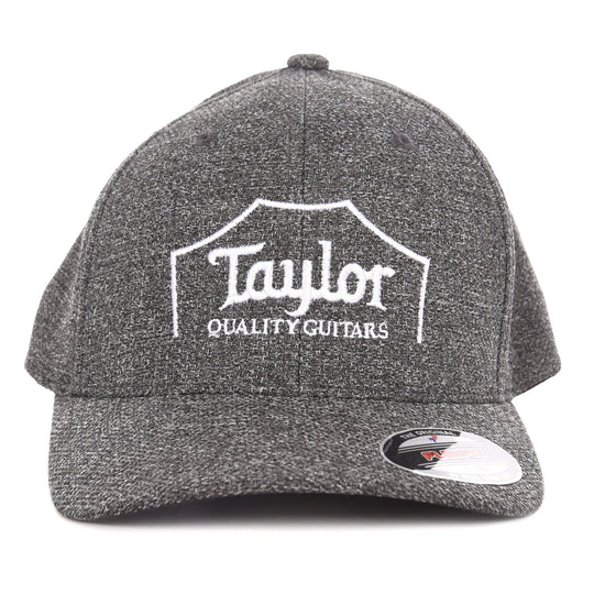 Taylor Flex Fit Cap Crown Logo Melange Heather S/M Accessories / Merchandise