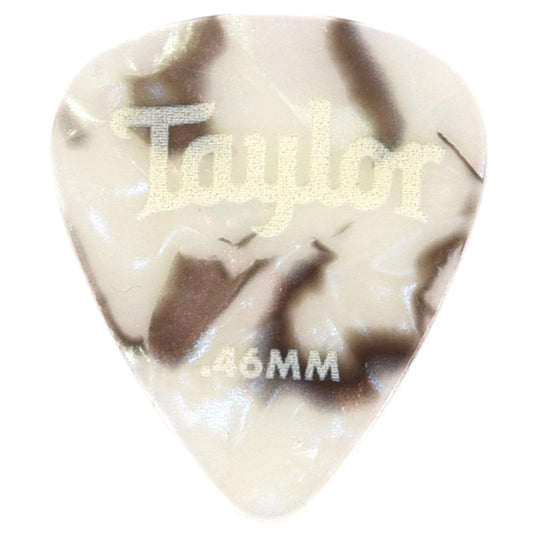 Taylor Celluloid 351 Picks Abalone 0.46mm 3 Pack (36) Bundle Accessories / Picks