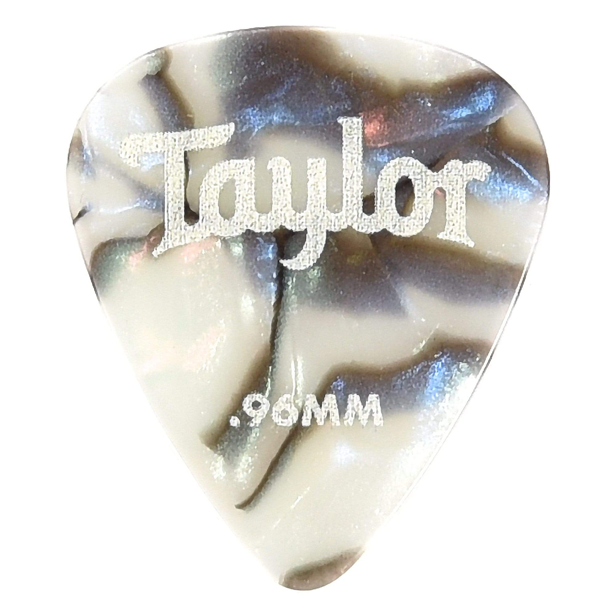 Taylor Celluloid 351 Picks Abalone 0.96mm 4 Pack (48) Bundle Accessories / Picks