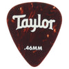 Taylor Celluloid 351 Picks Tortoise Shell 0.46mm 12-Pack Accessories / Picks