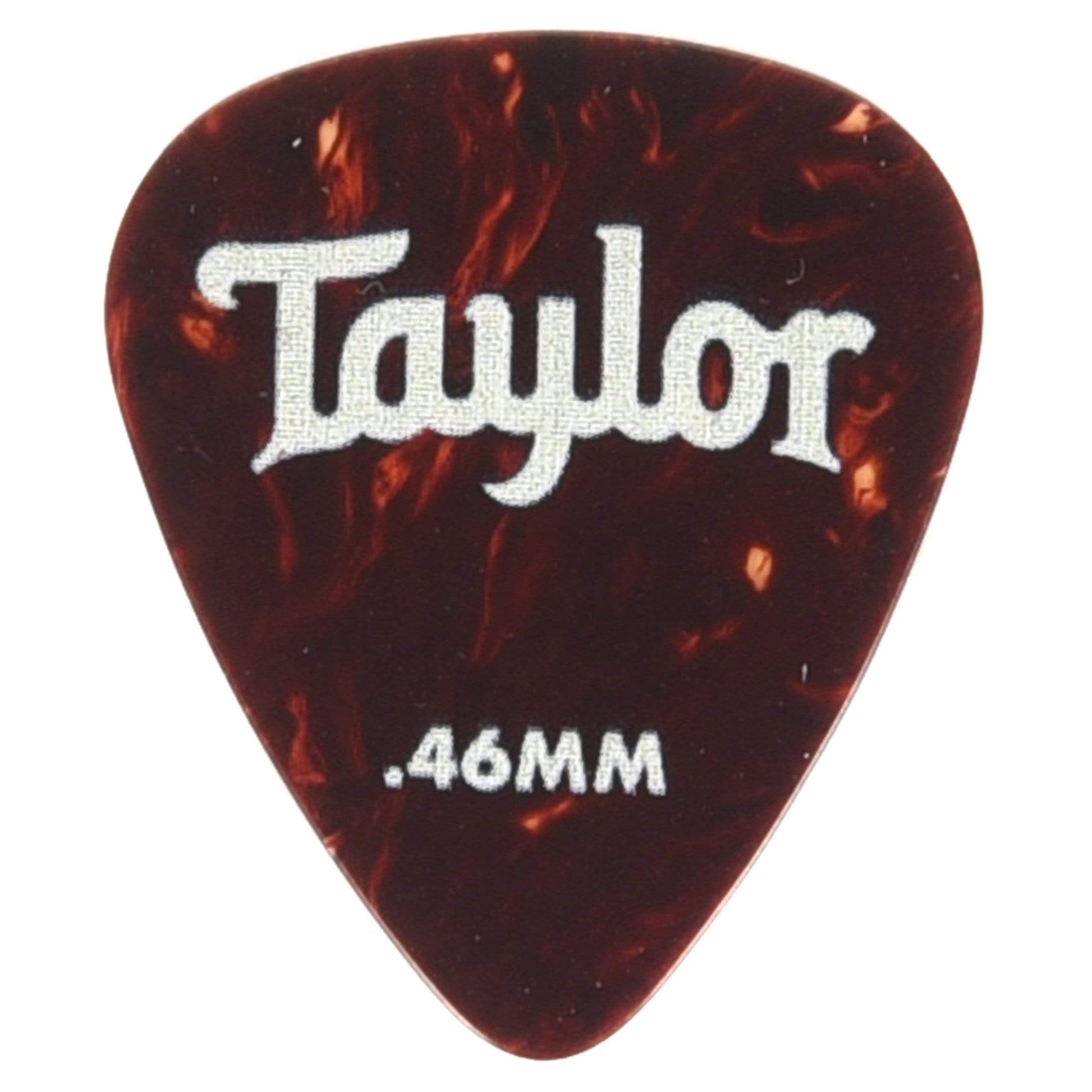 Taylor Celluloid 351 Picks Tortoise Shell 0.46mm  3 Pack (36) Bundle Accessories / Picks