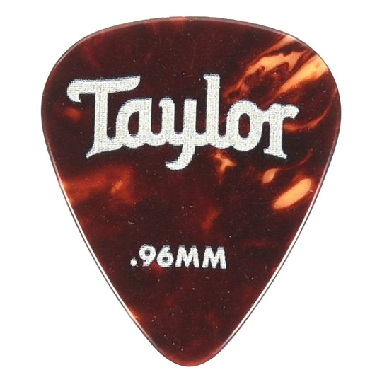 Taylor Celluloid 351 Picks Tortoise Shell 0.96mm 2 Pack (24) Bundle Accessories / Picks