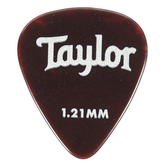 Taylor Celluloid 351 Picks Tortoise Shell 1.21mm 12-Pack Accessories / Picks