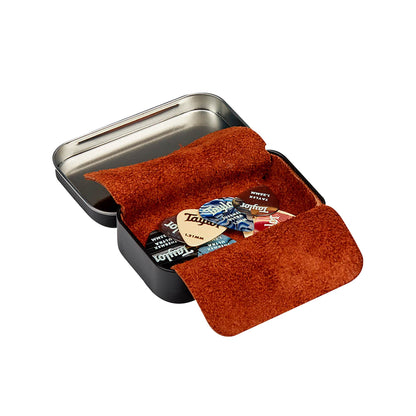 Taylor Pick Tin Koa Top Collectable Darktone Series Accessories / Picks