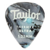 Taylor Premium Darktone 351 Thermex Ultra Picks Abalone 1.25mm 2 Pack (12) Bundle Accessories / Picks