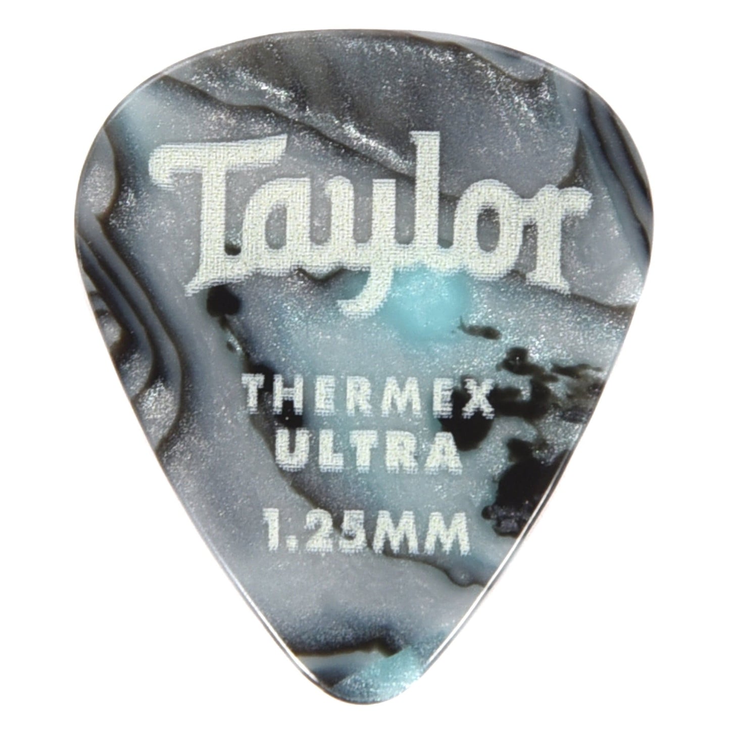 Taylor Premium Darktone 351 Thermex Ultra Picks Abalone 1.25mm 3 Pack (18) Bundle Accessories / Picks