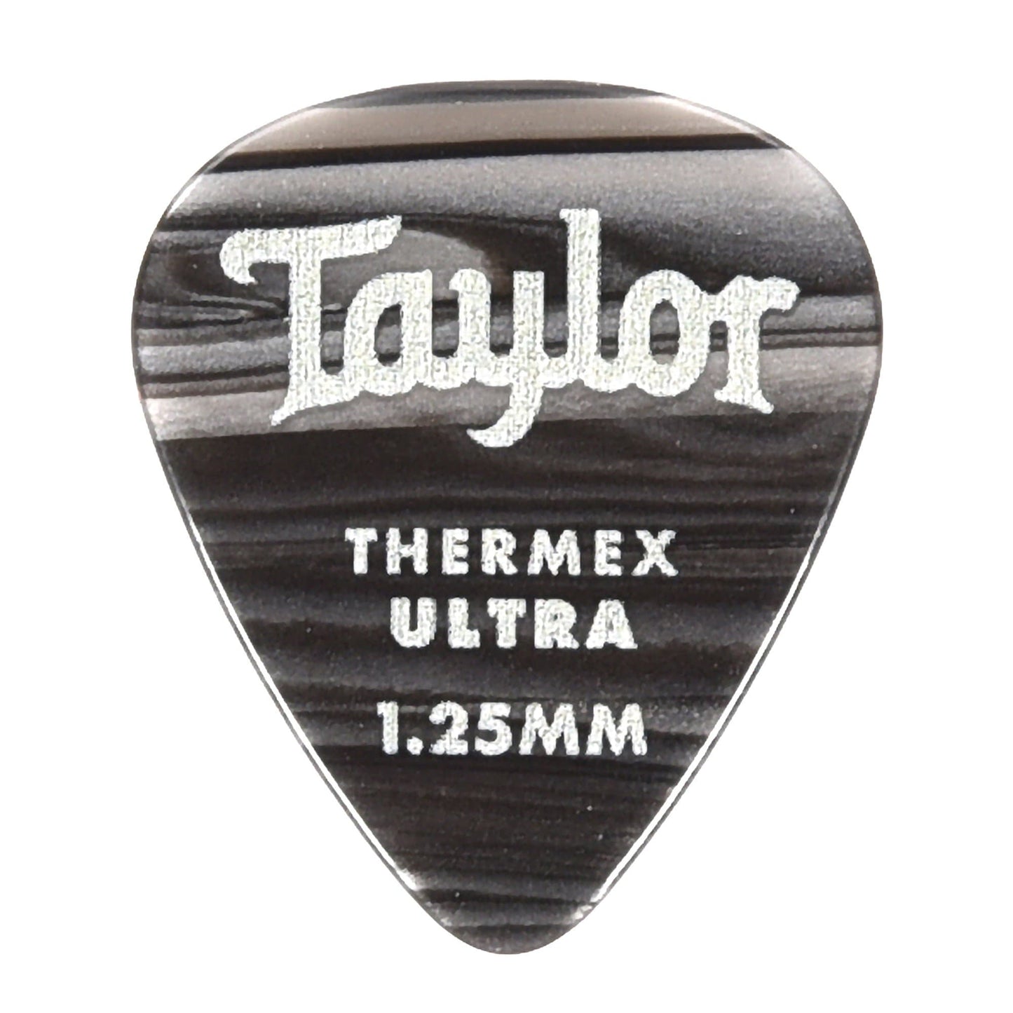 Taylor Premium Darktone 351 Thermex Ultra Picks Black Onyx 1.25mm 2 Pack (12) Bundle Accessories / Picks