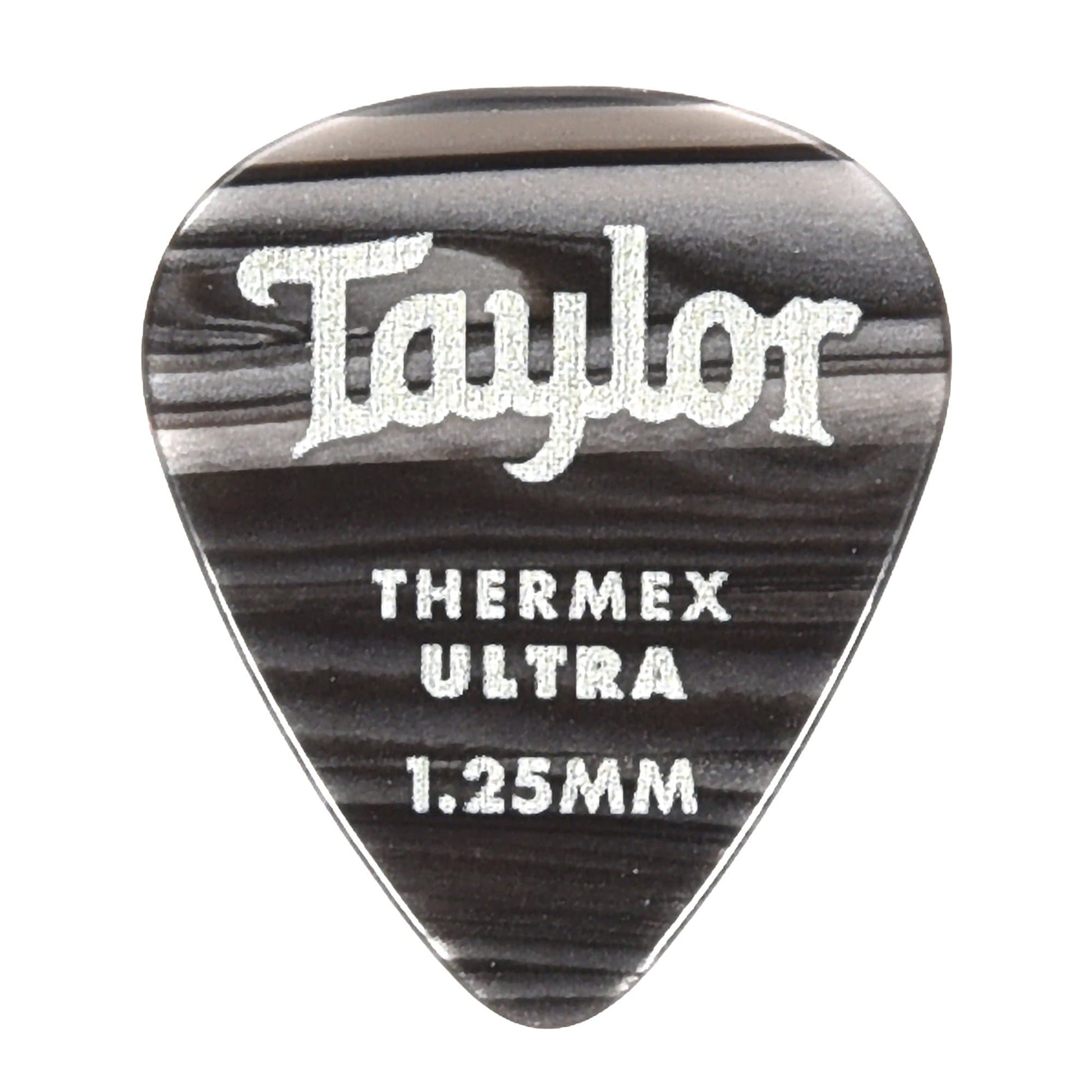 Taylor Premium Darktone 351 Thermex Ultra Picks Black Onyx 1.25mm 2 Pack (12) Bundle Accessories / Picks