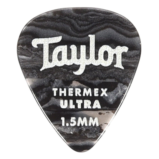 Taylor Premium Darktone 351 Thermex Ultra Picks Black Onyx 1.50mm 6-Pack Accessories / Picks