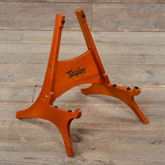 Taylor Collapsible Travel Guitar Stand Danish Beechwood Brown Accessories / Stands