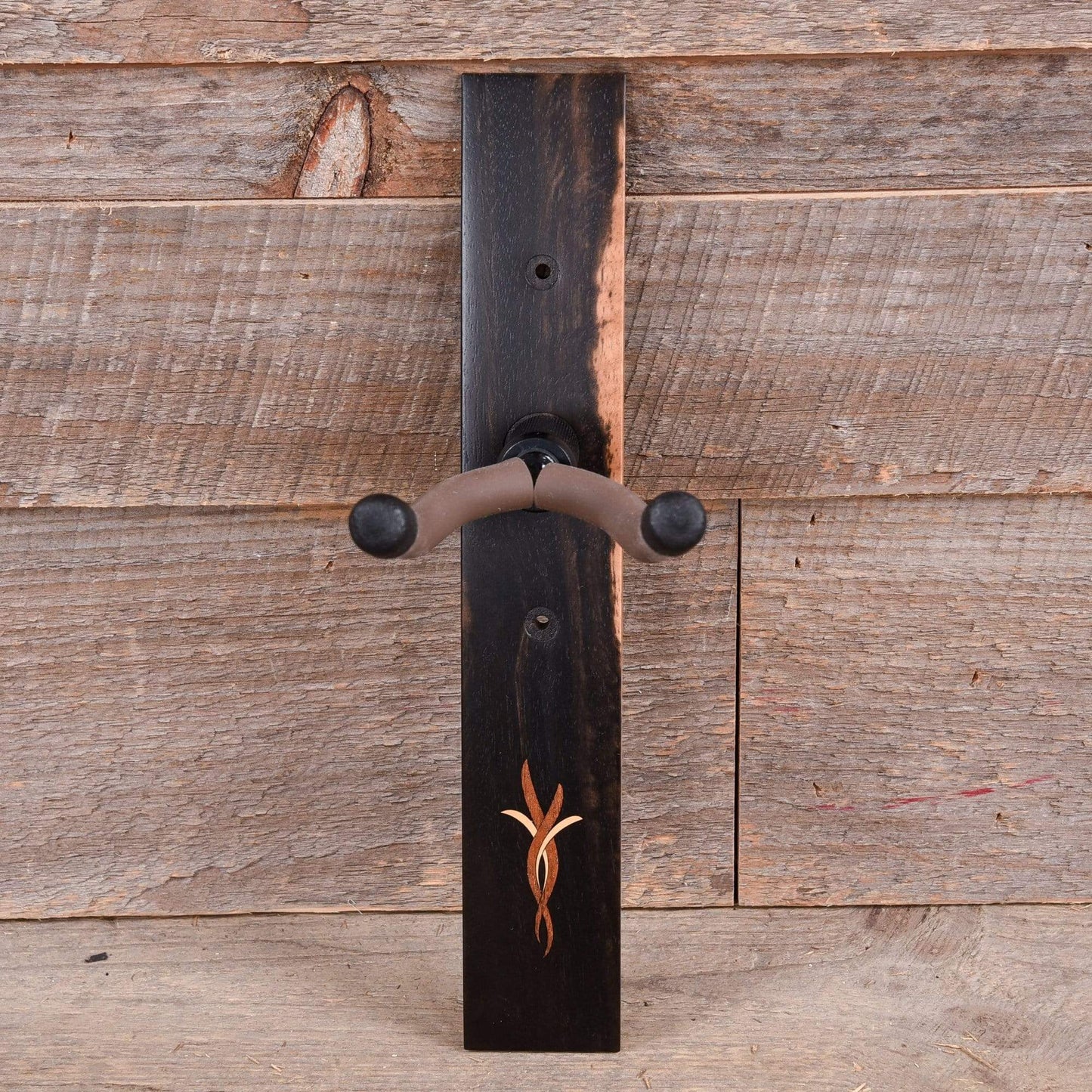 Taylor Ebony Guitar Hanger Myrtlewood/Boxwood "Bouquet" Inlay Accessories / Stands