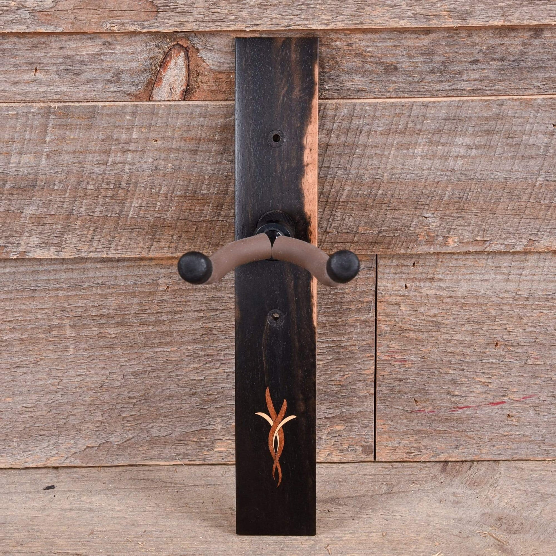 Taylor Ebony Guitar Hanger Myrtlewood/Boxwood "Bouquet" Inlay Accessories / Stands