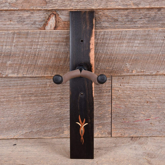 Taylor Ebony Guitar Hanger Myrtlewood/Boxwood "Bouquet" Inlay Accessories / Stands