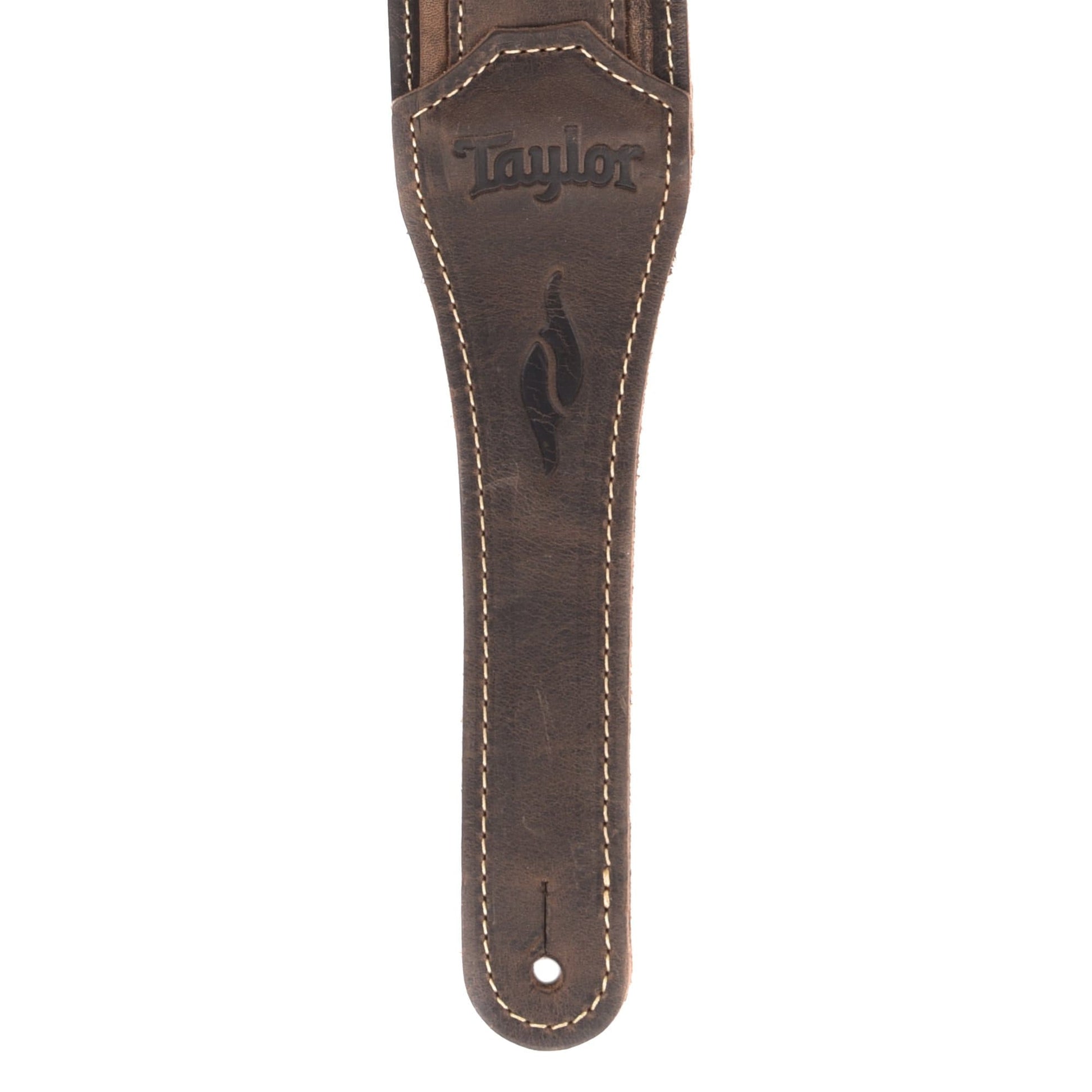 Taylor Element Strap Dark Brown Distressed Leather 2.5" Accessories / Straps