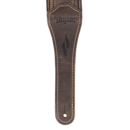 Taylor Element Strap Dark Brown Distressed Leather 2.5" Accessories / Straps