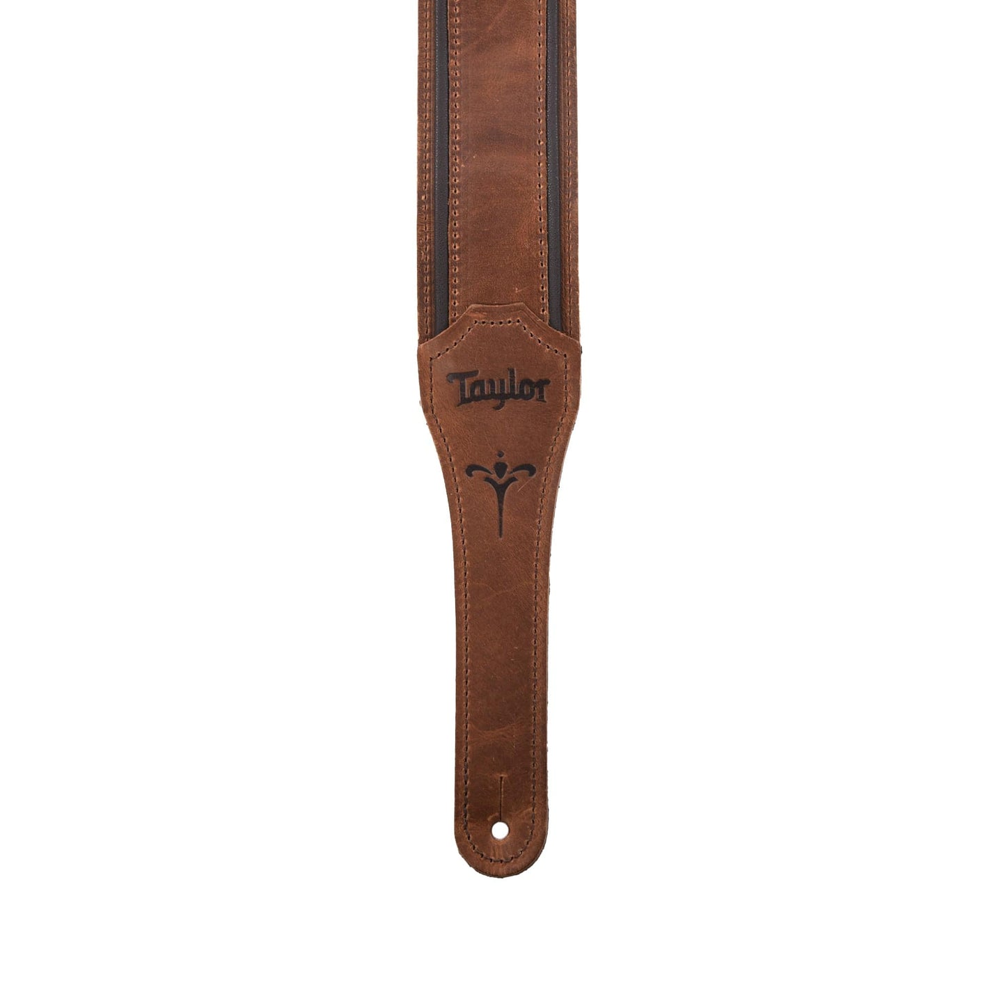 Taylor Fountain Strap Weathered Brown Leather 2.5" Accessories / Straps